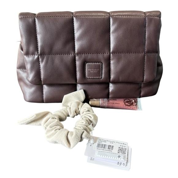 lululemon athletica Handbags - Lululemon Accessory Victoria Secret Cosmetic Bag Victoria Secret Lip Gloss NWT